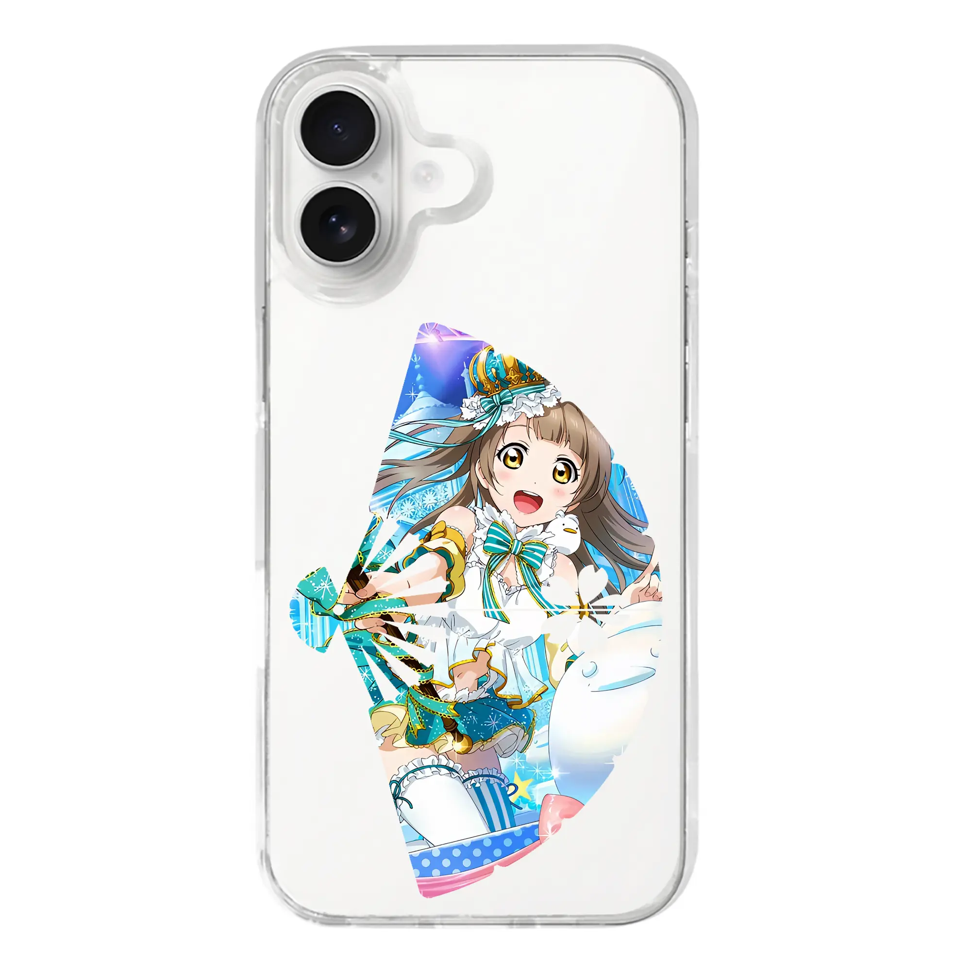 Love Live! グッズ,南ことり - iPhone 17シリーズ 透明スマホケース – 薄型・耐衝撃・精密フィット保護カバー